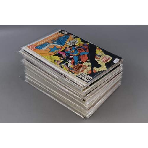 360 - Large Selection of DC Comics including Supergirl, Superboy, Superman and More