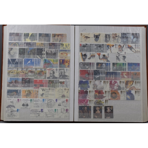 363 - An Album With a Selection of GB Stamps (1970-2009), With a Small Album of Various Worldwide Stamps.