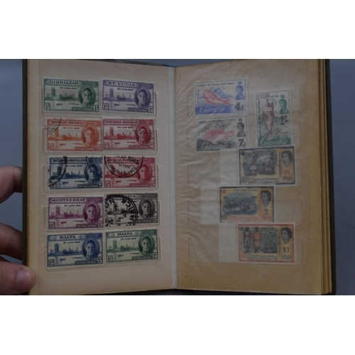 363 - An Album With a Selection of GB Stamps (1970-2009), With a Small Album of Various Worldwide Stamps.