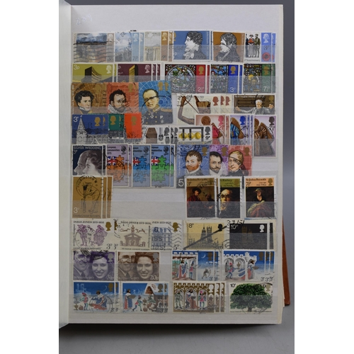 363 - An Album With a Selection of GB Stamps (1970-2009), With a Small Album of Various Worldwide Stamps.