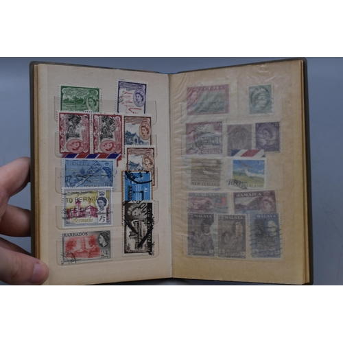 363 - An Album With a Selection of GB Stamps (1970-2009), With a Small Album of Various Worldwide Stamps.