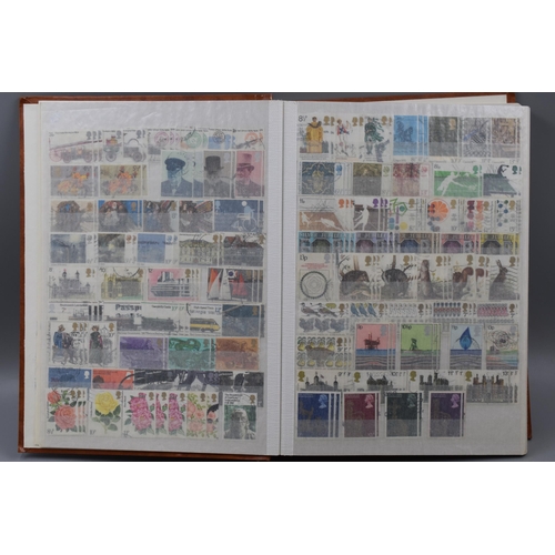 363 - An Album With a Selection of GB Stamps (1970-2009), With a Small Album of Various Worldwide Stamps.