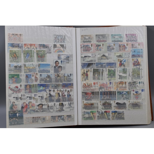 363 - An Album With a Selection of GB Stamps (1970-2009), With a Small Album of Various Worldwide Stamps.