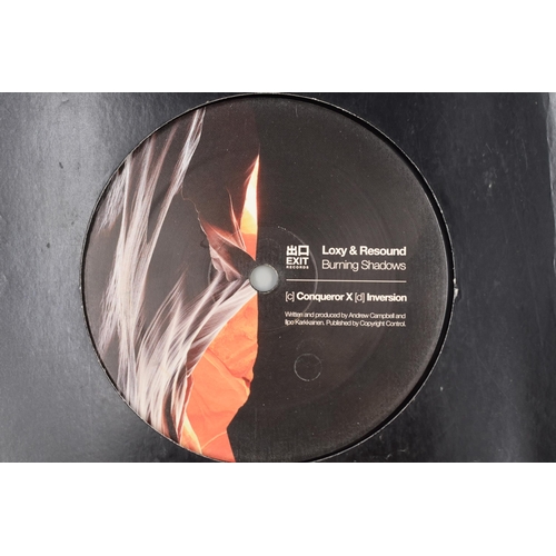 414 - Electronic/Drum & Bass Vinyl, Loxy & Resound 'Burning Shadows' LP ( Three 12