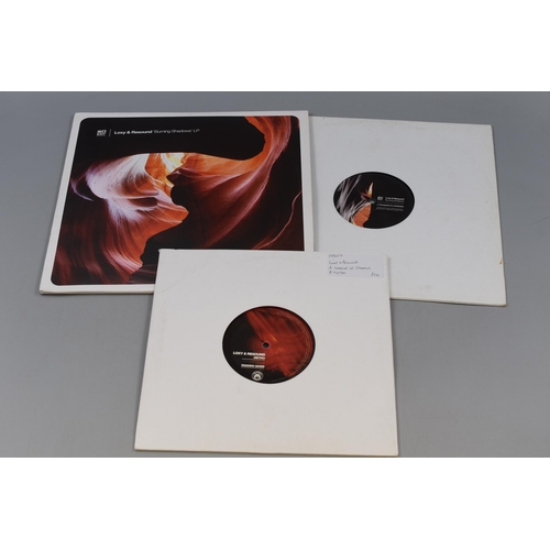 414 - Electronic/Drum & Bass Vinyl, Loxy & Resound 'Burning Shadows' LP ( Three 12