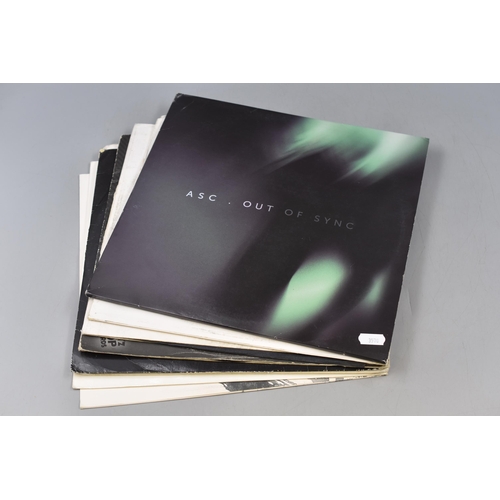 415 - Limited Edition Vinyl LP, By A S C, Music Genre Electronic ' Album Title ' Out of Sync' on Marbled G... 