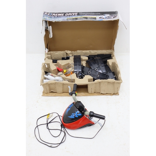 491 - Extreme Drive Road Racing Set and a Childs Plug and play Motobike Console