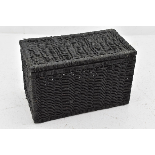 496 - Mid Sized Wicker Storage Box approx 23