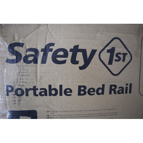 531 - Brand New Boxed Portable Bed Safety Rail. Stock Photo May Not Accurately Represent Final Product.