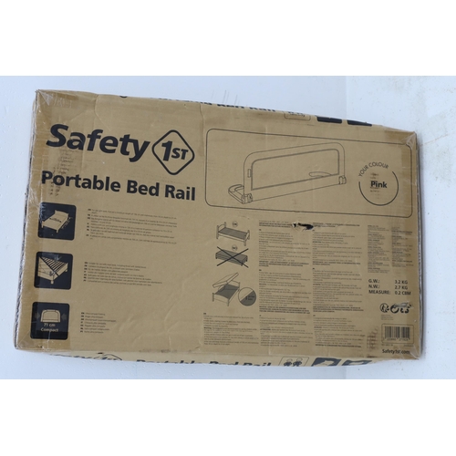 531 - Brand New Boxed Portable Bed Safety Rail. Stock Photo May Not Accurately Represent Final Product.