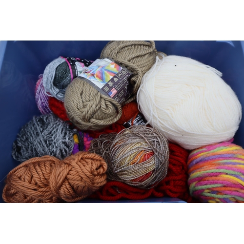 534 - Mixed Lot of Brand New Rolls of Knitting Wool.