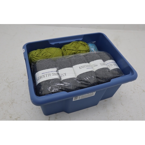 537 - Mixed Lot of Brand New Rolls of Knitting Wool.