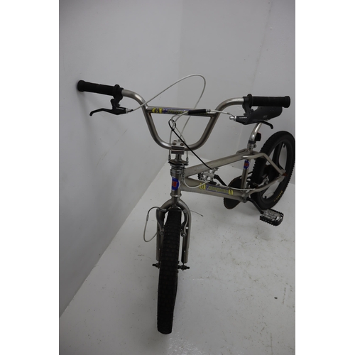 553 - A GT Pro Performer BMX Bike, With Chrome Frame. Requires Attention.