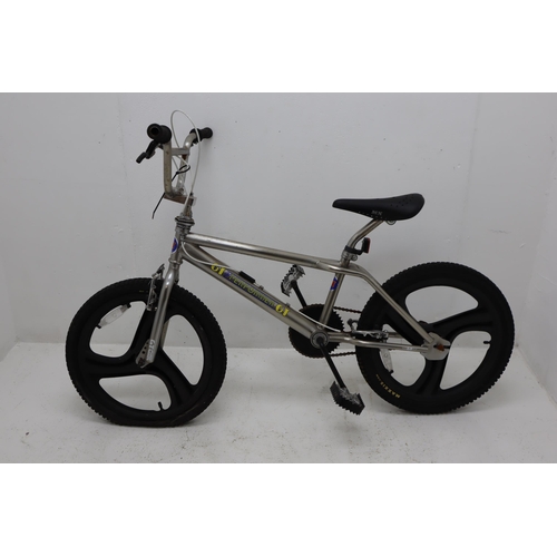 553 - A GT Pro Performer BMX Bike, With Chrome Frame. Requires Attention.