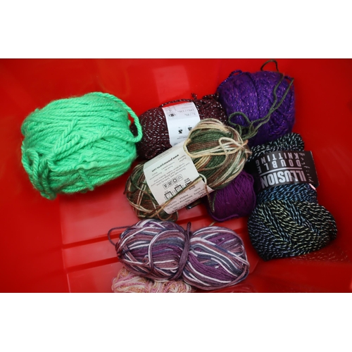 540 - Mixed Lot of Brand New Rolls of Knitting Wool.