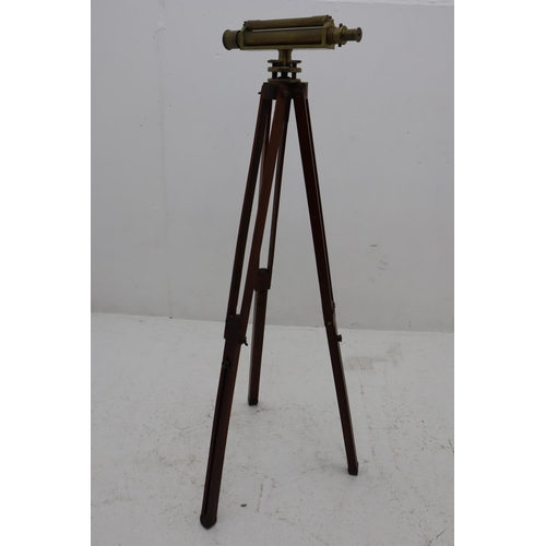 176 - Adams & Co. Makers. 19 Century Brass Theodolite Surveyor Approx 60