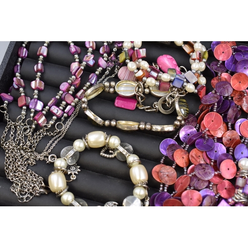 26 - A Selection of Vintage Designer Beaded Jewellery.