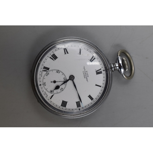 28 - Kays Standard Lever Automatic Pocket Watch (Working)