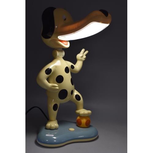 191 - Vintage Dalmatian themed Table Lamp (18