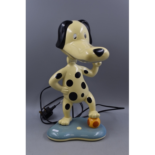 191 - Vintage Dalmatian themed Table Lamp (18