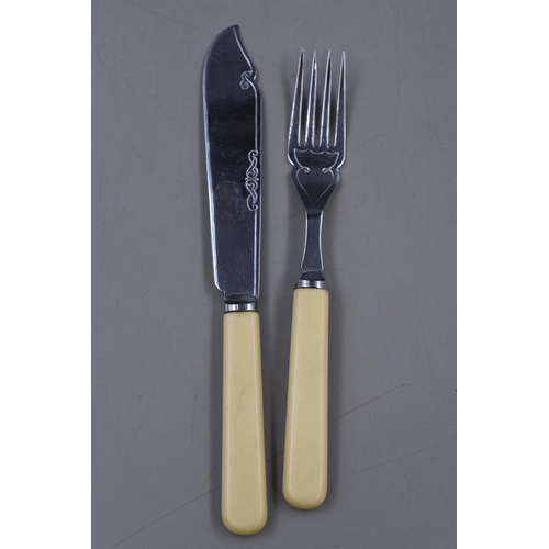 194 - Collection Set Of Chrome Stainless Cutlery