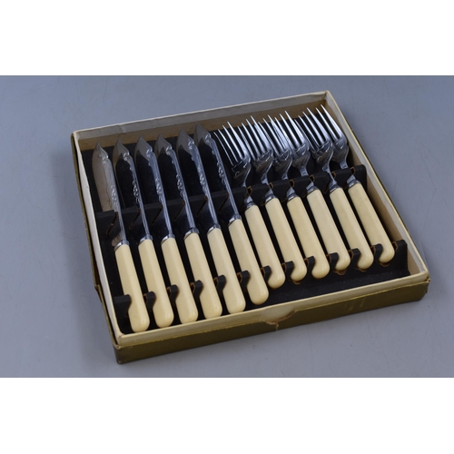 194 - Collection Set Of Chrome Stainless Cutlery