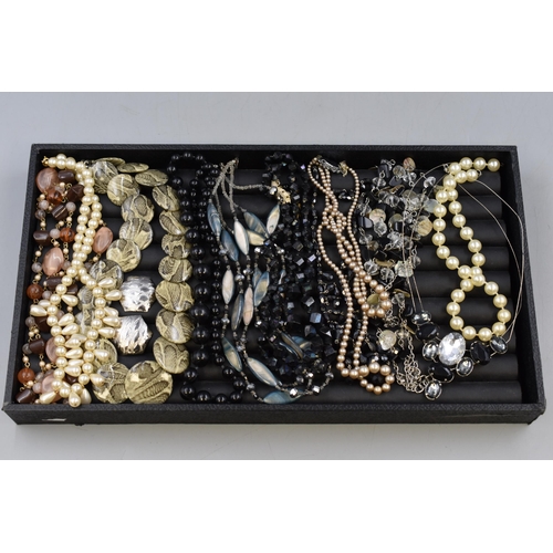 42 - A Selection of Vintage Designer Beaded Jewellery.