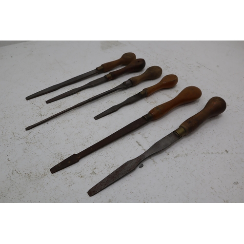 199 - Selection of Vintage Cabinet Makers Turn screw Screwdrivers including