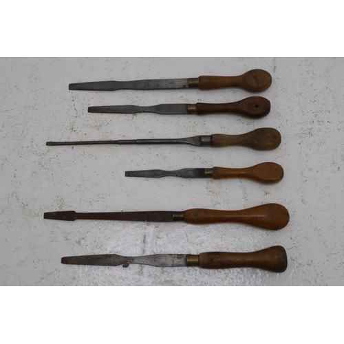 199 - Selection of Vintage Cabinet Makers Turn screw Screwdrivers including