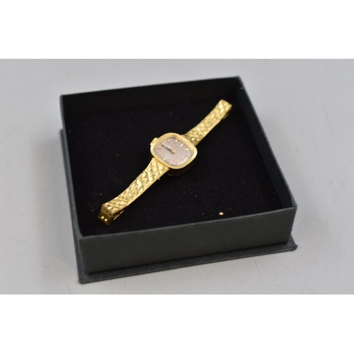 50 - Vintage Ladies Rotary Watch Complete with box