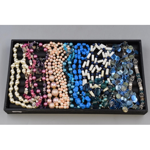 56 - A Selection of Vintage Designer Beaded Jewellery.