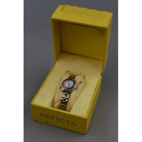 57 - Four Watches including Invicta (Three in Cases)