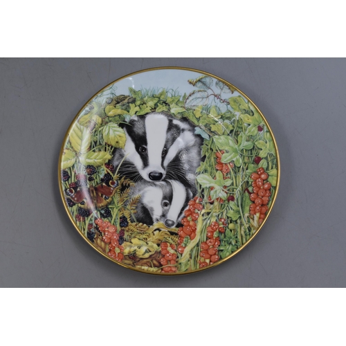 208 - A Selection of Ten Royal Kendal 'Wildlife of The British Countryside' Collectors Plates.