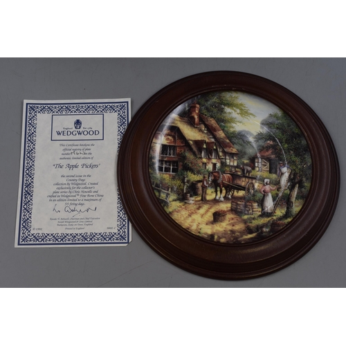 211 - A Selection of Twelve Limited Edition Wedgwood 'Country Days' Collectors Plates With Certificates. E... 