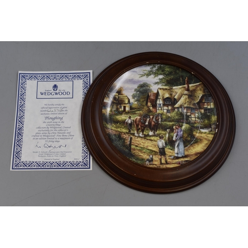 211 - A Selection of Twelve Limited Edition Wedgwood 'Country Days' Collectors Plates With Certificates. E... 