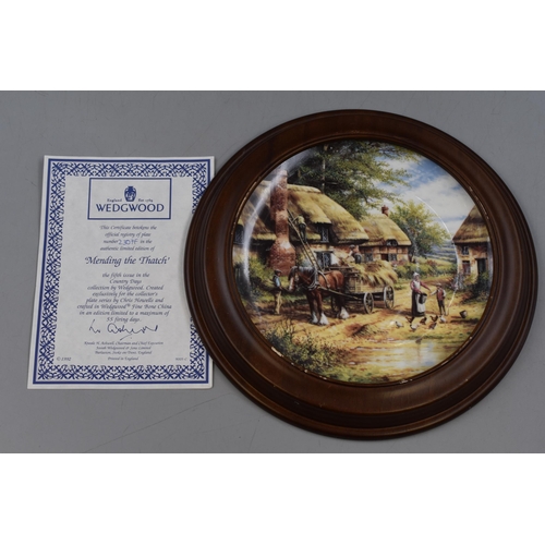 211 - A Selection of Twelve Limited Edition Wedgwood 'Country Days' Collectors Plates With Certificates. E... 