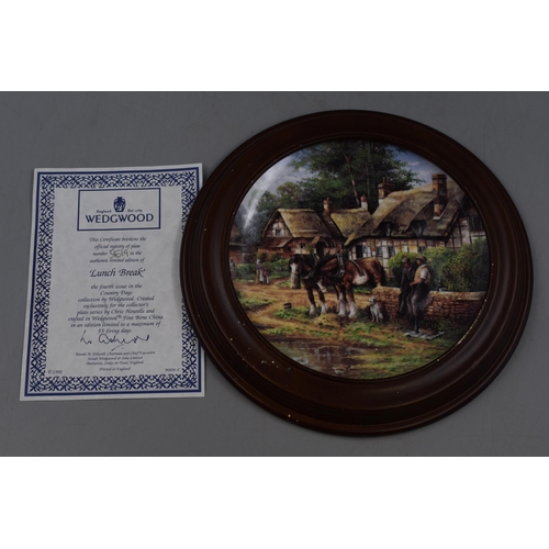 211 - A Selection of Twelve Limited Edition Wedgwood 'Country Days' Collectors Plates With Certificates. E... 