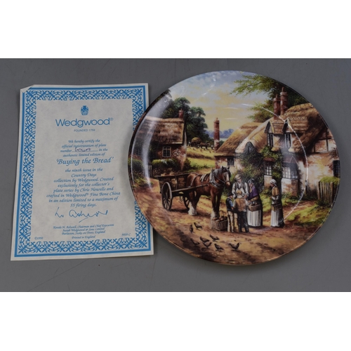 211 - A Selection of Twelve Limited Edition Wedgwood 'Country Days' Collectors Plates With Certificates. E... 