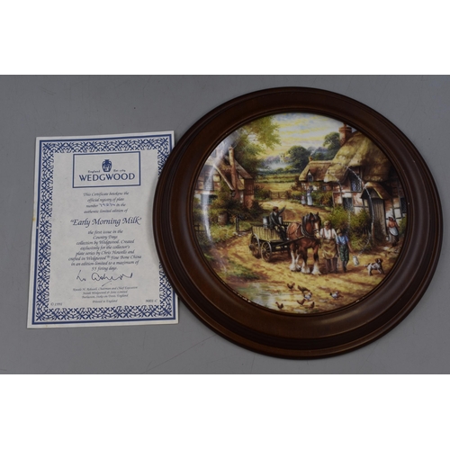 211 - A Selection of Twelve Limited Edition Wedgwood 'Country Days' Collectors Plates With Certificates. E... 