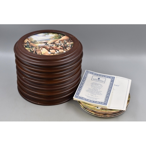 211 - A Selection of Twelve Limited Edition Wedgwood 'Country Days' Collectors Plates With Certificates. E... 