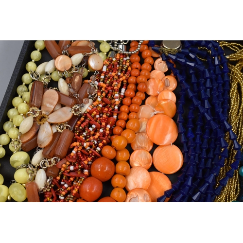 61 - A Selection of Vintage Designer Beaded Jewellery.