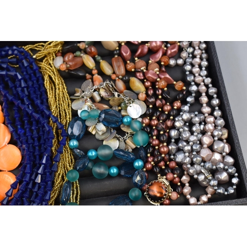 61 - A Selection of Vintage Designer Beaded Jewellery.