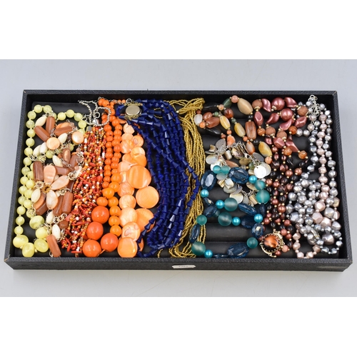 61 - A Selection of Vintage Designer Beaded Jewellery.