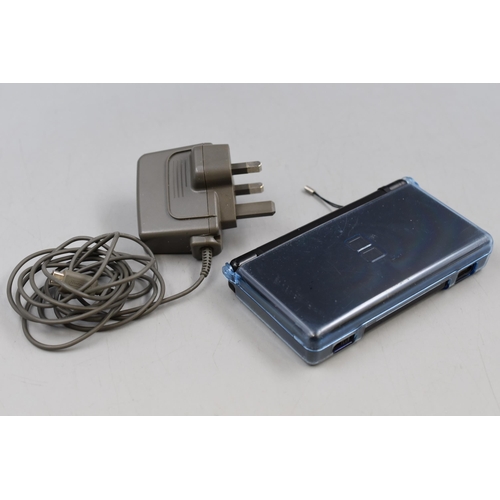 237 - Nintendo DS Lite Complete with Power Lead (Powers On)