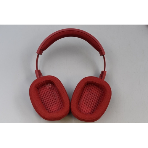 240 - Pair of Red G433 Gaming Surround Sound Headphones in Storage pouch