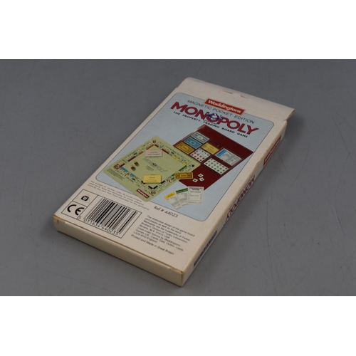 245 - Three Waddington's Magnetic Pocket Edition Games including Dingbats, Monopoly and Cluedo