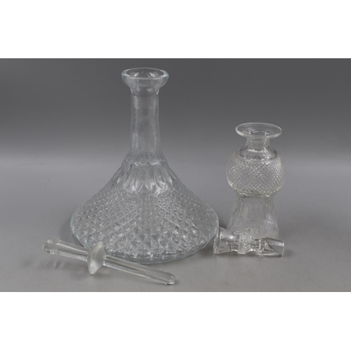 143 - A Selection of Glassware, includes Four Pieces of Edinburgh Crystal and Cut Glass Decanter.