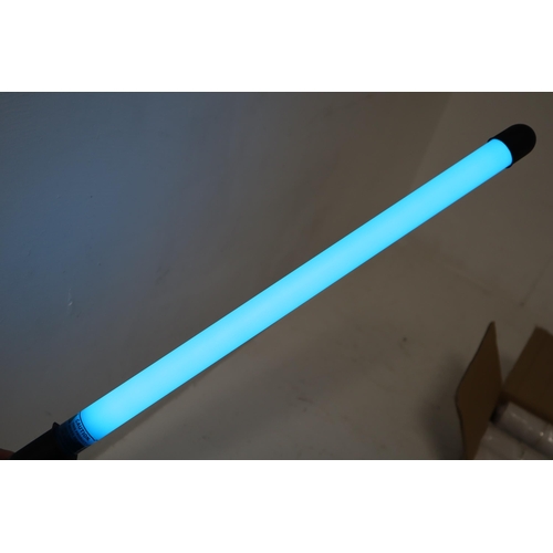 537 - Ten New Ultra Violet Blue Lite Sticks (Working)