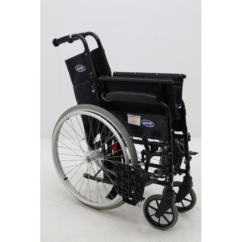 539 - Invacare Wheel Chair With Foot rests and Cushion