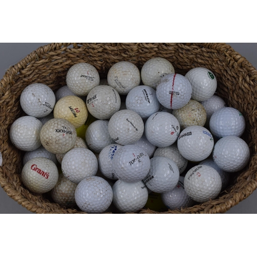 558 - Large Collection of Golf Balls to include Wilson, Dunlop, Grants and others